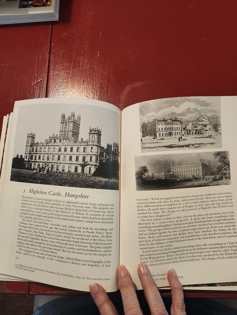 Mark Girouard "The Victorian Country House" Illustrated Book - Red and Cream - Picture 7 of 12